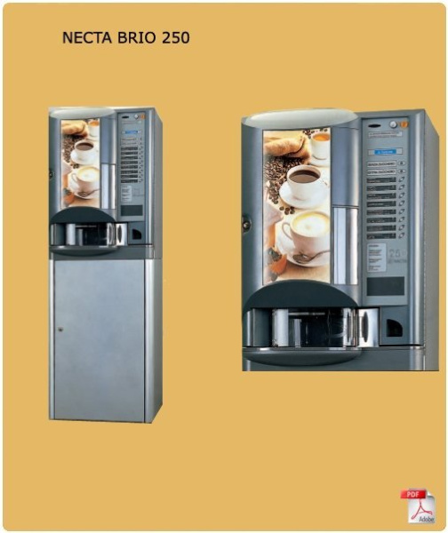 Кофейный автомат Necta Brio 250 бу
